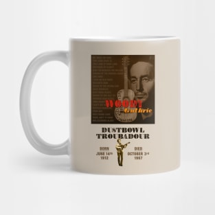 Woody Guthrie - Dustbowl Troubadour Mug